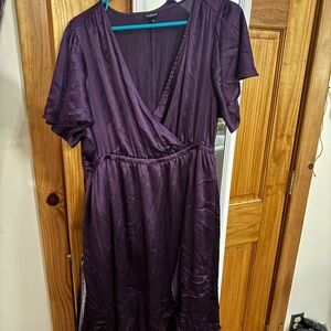 Torrid Deep Purple Midi Dress